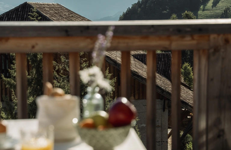 Erster Genuss des Tages: das GK Frühstück